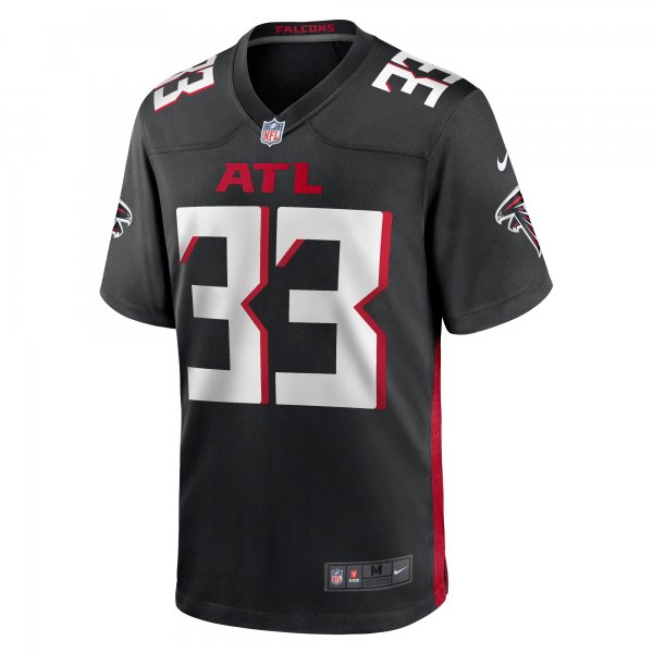 Men's Atlanta Falcons Tre Flowers Nike  Black Team Game Jersey