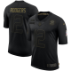 Men's Green Bay Packers Aaron Rodgers Nike Black 2020 Salute To Service Limited Jersey