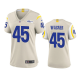 Women's Los Angeles Rams Bobby Wagner #45 Bone Limited Jersey