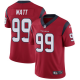 Nike Houston Texans #99 J.J. Watt Red Alternate Men's Stitched NFL Vapor Untouchable Limited Jersey