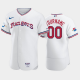 Men's Texas Rangers Custom 1972 Throwback White 50th Anniversary Home MLB Flex Base Jersey