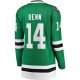 Women's Dallas Stars Jamie Benn Fanatics Kelly Green Captain Patch Home Breakaway Player Jersey