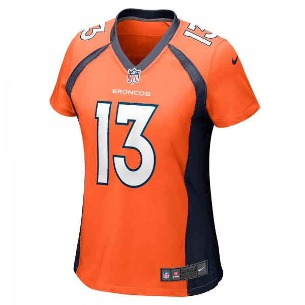 Women's Denver Broncos Phillip Dorsett II Nike  Orange Team Game Jersey