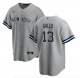 Men's New York Yankees #13 Joey Gallo Nike Gray Road Cool Base MLB Jersey