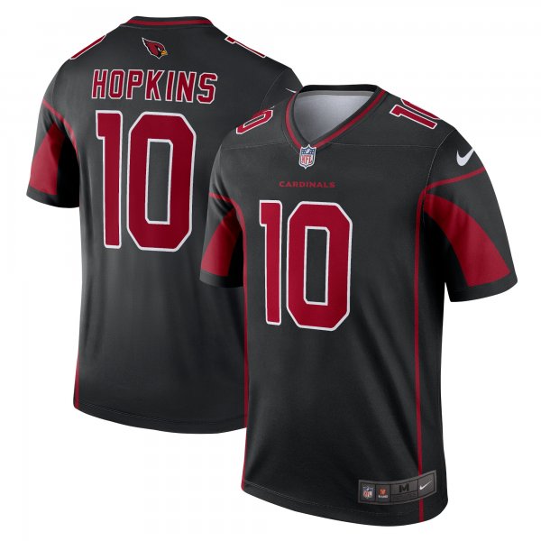 Men's #10 DeAndre Hopkins Arizona Cardinals Nike Legend Player Black Jersey