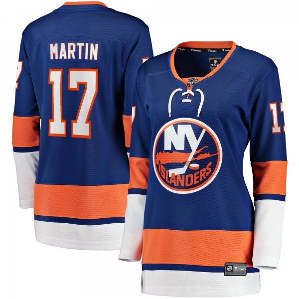 Women's New York Islanders Matt Martin Fanatics Royal Home Team Breakaway Player Jersey