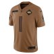 Men's New York Jets Ahmad Sauce Gardner Nike Brown 2023 Salute To Service Limited Jersey