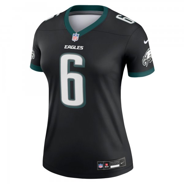 Women's Philadelphia Eagles DeVonta Smith Nike Black Legend Jersey