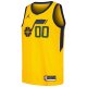 Men's Utah Jazz Jordan Clarkson Jordan Brand Yellow Swingman Player Jersey - Statement Edition