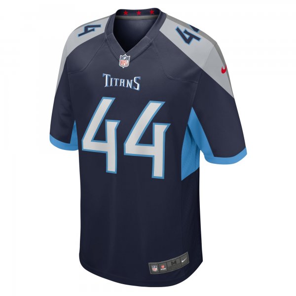 Men's Tennessee Titans Mike Brown Nike  Navy  Game Jersey