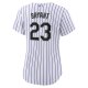 Women's Colorado Rockies Kris Bryant Nike White/Purple Replica Player Jersey