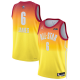 Men's #6 LeBron James Jordan Brand Orange 2023 NBA All-Star Game Swingman Jersey