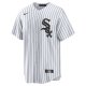 Men's Chicago White Sox Luis Robert Nike White Replica Player Name Jersey