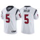 Men's Nike Houston Texans #5 Tyrod Taylor White NFL Vapor Limited Jersey