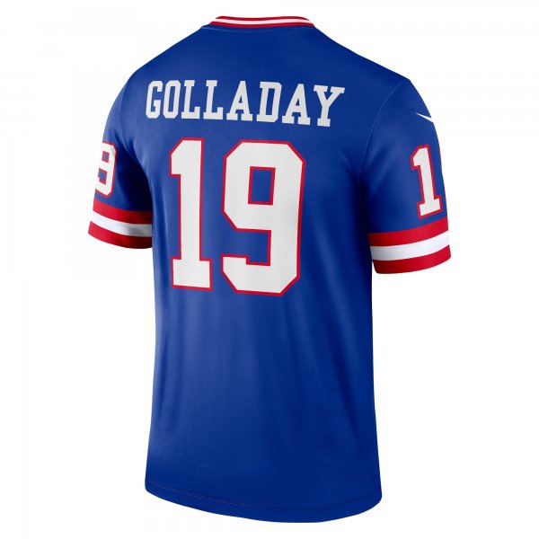 Men's New York Giants Kenny Golladay Nike Royal Classic Player Legend Jersey