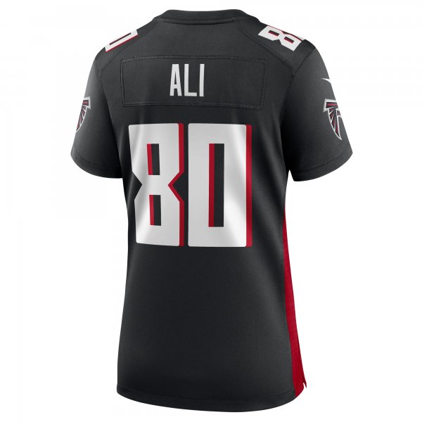 Women's Atlanta Falcons Josh Ali Nike  Black Team Game Jersey