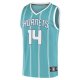 Youth Charlotte Hornets Nick Richards Fanatics Teal 2020/21 Fast Break Replica Jersey - Icon Edition