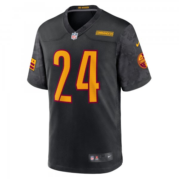 Youth Washington Commanders Antonio Gibson Nike Black Game Jersey