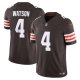 Men's Cleveland Browns Deshaun Watson Nike Brown Vapor F.U.S.E. Limited Jersey