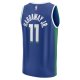 Men's Dallas Mavericks Tim Hardaway Jr. Fanatics Blue Fastbreak Jersey - City Edition