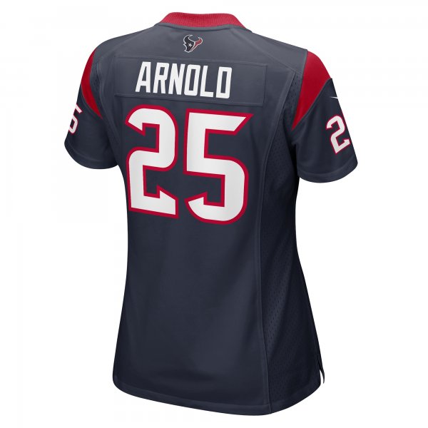 Women's Houston Texans Grayland Arnold Nike  Navy Team Game Jersey