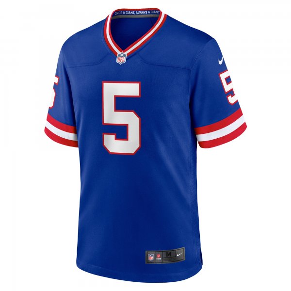 Men's New York Giants Kayvon Thibodeaux Nike Royal Classic Player Game Jersey