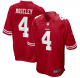 Men's Nike San Francisco 49ers #4 Emmanuel Moseley Scarlet NFL Limited Player Jersey