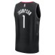 Men's Houston Rockets Amen Thompson Fanatics Black Fast Break Replica Player Jersey - Statement Edition