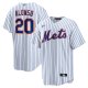 Men's New York Mets Pete Alonso Nike White Home Replica Player Name Jersey