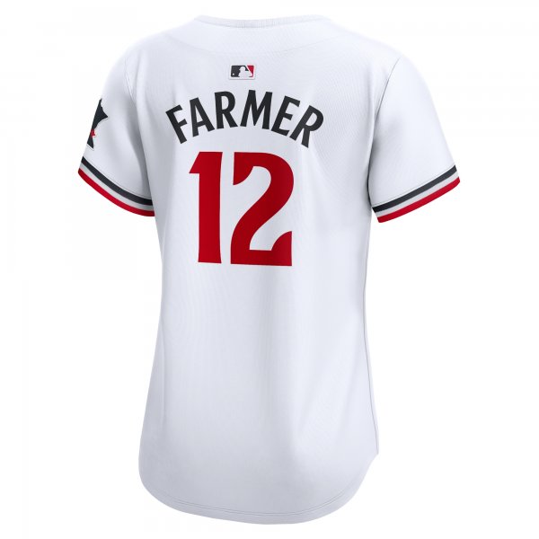 Women's Minnesota Twins Kyle Farmer Nike White Home Limited Player Jersey