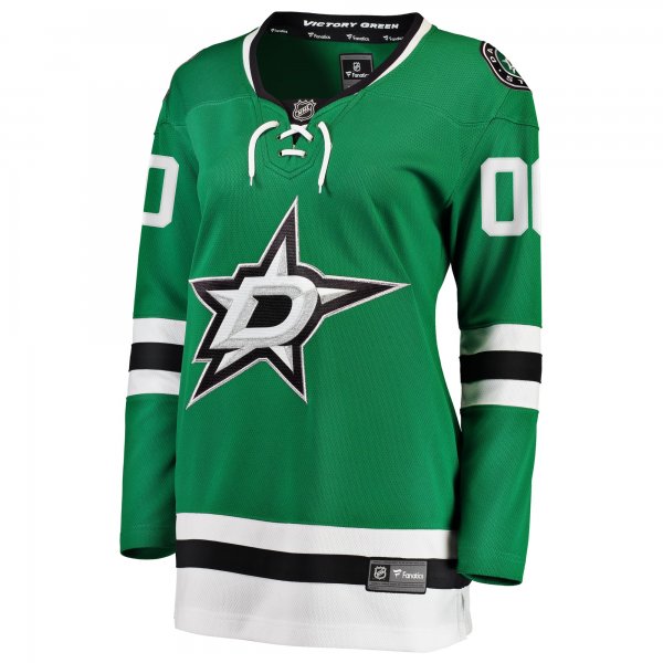 Women's Dallas Stars Fanatics Green Home Breakaway Custom Jersey