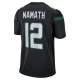 Men's New York Jets Joe Namath Nike Black Retired Player Jersey