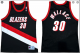 Men's Portland Trail Blazers #30 Rasheed Wallace Black NBA Jersey