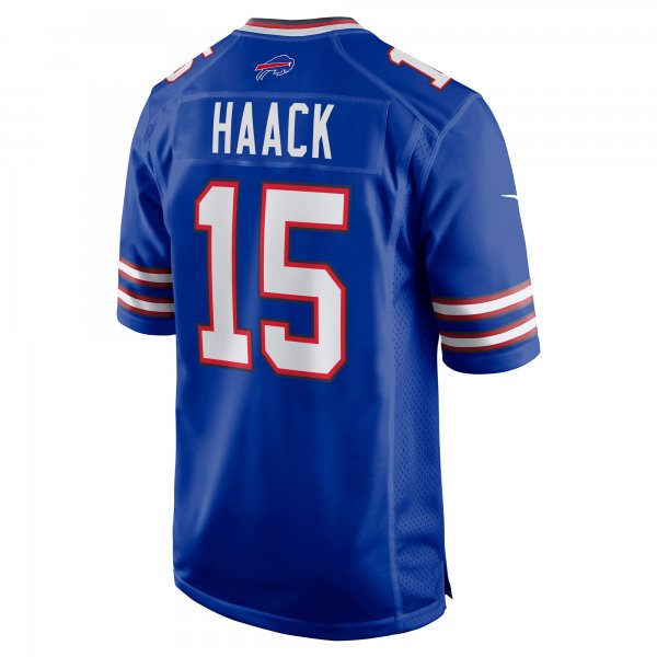 Men's Buffalo Bills Matt Haack Nike  Royal  Game Jersey