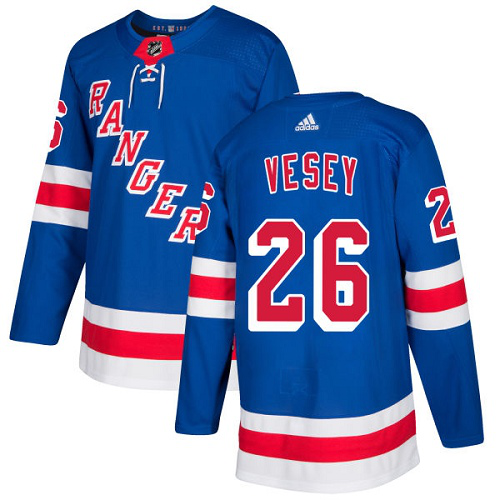 Adidas New York Rangers #26 Jimmy Vesey Royal Blue Home Stitched NHL Jersey