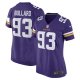 Women's Minnesota Vikings Jonathan Bullard Nike Purple Game Player Jersey