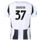 adidas Juventus Nicolò Savona Home Jersey w/ Serie A Patch 24/25 (White/Black)