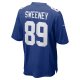 Men's New York Giants Tommy Sweeney Nike Royal Game Jersey