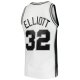 Men's San Antonio Spurs Sean Elliott Mitchell & Ness White 1998/99 Hardwood Classics Swingman Jersey