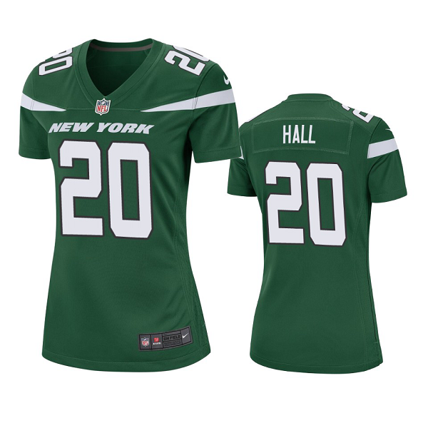 Women's Nike NFL New York Jets Breece Hall #20 Green Limited Jersey