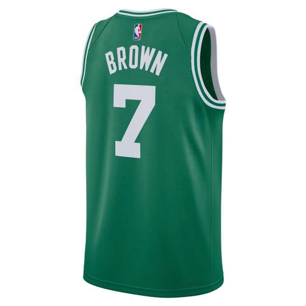 Unisex Boston Celtics Jaylen Brown Nike Kelly Green Swingman Jersey - Icon Edition