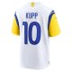 Men's Los Angeles Rams Cooper Kupp Nike White Alternate Game Jersey