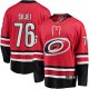 Men's Carolina Hurricanes Brady Skjei Fanatics Red Alternate Breakaway Player Jersey