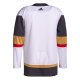 Men's Vegas Golden Knights  adidas White Away Primegreen Jersey