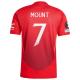 adidas Manchester United Mason Mount Home Jersey w/ Europa League Patches 24/25 (MUFC Red/Bright Red)