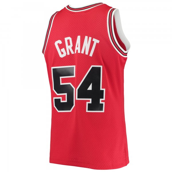 Men's Chicago Bulls Horace Grant Mitchell & Ness Red 1990/91 Throwback Dark Swingman Jersey