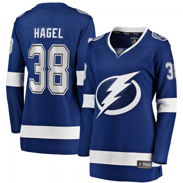 Women's Tampa Bay Lightning Brandon Hagel Fanatics Blue Home Breakaway Player Jersey