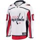 Men's Washington Capitals Fanatics White Away Breakaway Custom Jersey