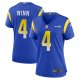 Women's Los Angeles Rams Dresser Winn Nike  Royal Team Game Jersey