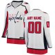 Women's Washington Capitals Fanatics White Away Breakaway Custom Jersey